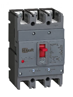 Силовой авт. выкл. 3P 250A 35кА ВА-333А Dekraft 28123DEK