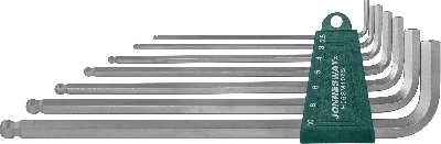 Набор ключей торцевых шестигранных удлиненных с шаром, 7 предметов Jonnesway H06SM107S 047097