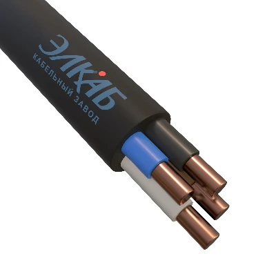 Кабель силовой ВВГнг(А)-LSLTx 4х2,5 ок (N) - 0,66 кВ ТРТС Элкаб 13436