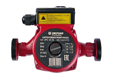 Насос циркуляционный (отопл.) UPС 25-40 180 Unipump 53843