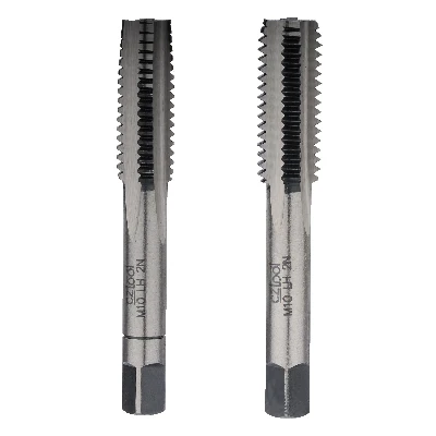 Метчик М10х1,5 (Комплект 2шт, левый) CSN223010 115CrV3 6h(2N) 63мм a=5,6 (CzTool)