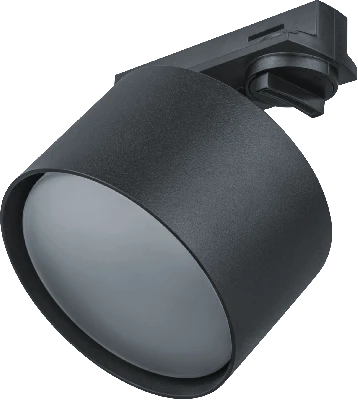 Светильник трековый на шинопровод под лампу NLT-TP1-1L-GX53-BL однофазный GX53 черный