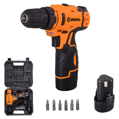 Дрель-шуруповерт аккумуляторная ДА-12Л-2К (2,0 А/ч) Вихрь 72/14/7