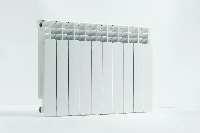 Радиатор алюминиевый секционный 500/100/10 боковое подключение Русский Радиатор RRC500*100AL10