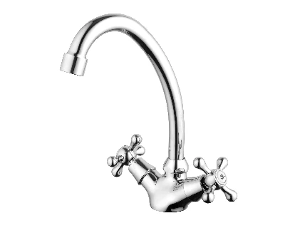 Смеситель для умывальника двухвентильный L3003HCSh_Fri