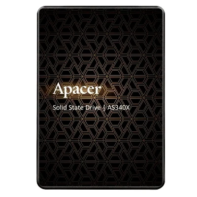 Накопитель SSD 2.5'' 120 ГБ AS340X, SATA III, 3D NAND TLC, 550/500 Мб/с