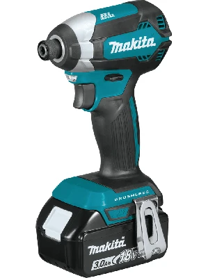 Шуруповерт аккумуляторный ударный бесщеточный 18В, 170Нм, HEX1/4'', кейс (2х3Ач)