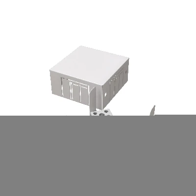 PTK-Accessories КМОМ Коробка монтажная огнестойкая металлическая  IP31, 8 контактов для кабеля до 2,5 мм2 (8к х 2,5мм),75х75х37 ПожТехКабель 070-028