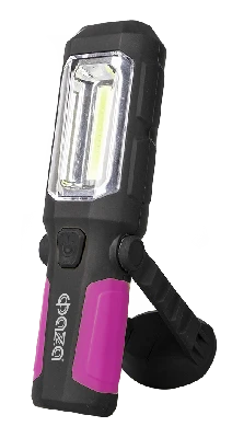 Фонарь многофункциональный WL2-L3W/05W-mg (черно-рубин.) с магнитом и крючком 2АА ФАZА 5022539