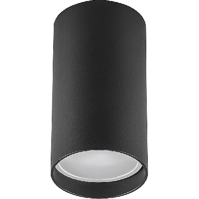 Светильник ДПО GU10 без лампы черный FERON ML176 40510