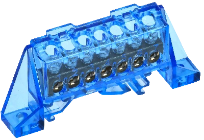 TEKFOR Шина N ноль в комбинированном DIN-изоляторе Стойка 6х9-7-С IEK