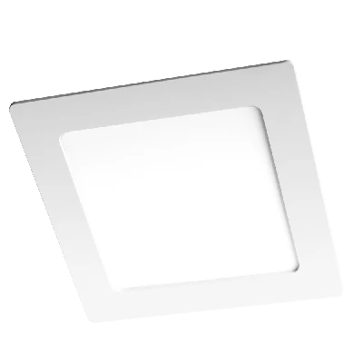 Светильник светодиодный ДВО-12w 6500K 800 Лм  IP40 WH 170мм встраиваемый квадрат JazzWay 5008366A