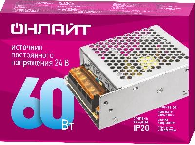 Драйвер 60w OD-P60-IP20-24V