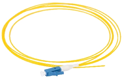 Пигтейл (шнур оптический коммутационный) монтажный (SM) 9/125 (OS2) LC/UPC LSZH 1.5м
