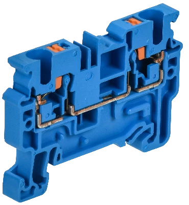 ARMAFIX Клемма пружинная Push In CP 4мм2 синяя IEK