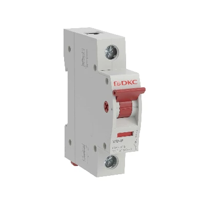 Выключатель нагрузки однополюсный 63A DKC MSD-1P63