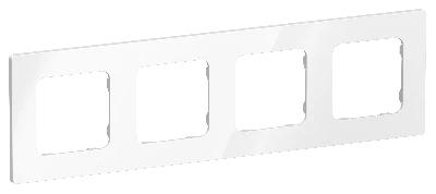 FLITE CLASSIC Рамка 4-местная РУ-4-К-ФлБ белый IEK