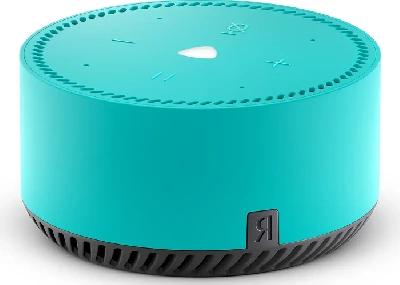 Станция Яндекс Лайт Зеленая (Умная колонка с голосовым помощником). Подписка 1 мес. Яндекс. Плюс Мульти в подарок. Yandex YNDX-00025 Green