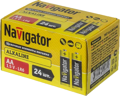Батарейка NBT-NPE-LR6-BOX24 Navigator Group 14060 23230