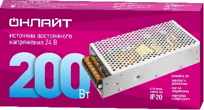 Драйвер 200w OD-P200-IP20-24V