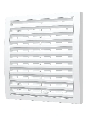 Решетка вентиляционная регулируемая, из ABS пластика 200х200 ERA 2020РРП 09654