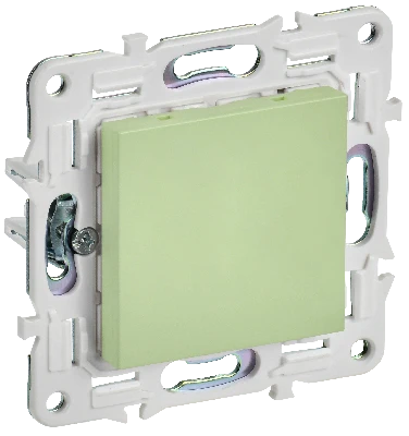 SKANDY Заглушка с суппортом SK-C01G мятный IEK