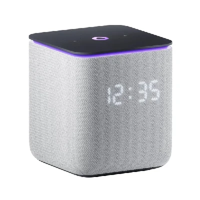 Колонка умная Яндекс Станция Миди с Zigbee, серая, YNDX-00054GRY