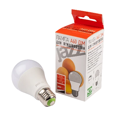Лампа светодиодная специального назначения LED 10w E27 груша диммируемая для птиц-несушек
