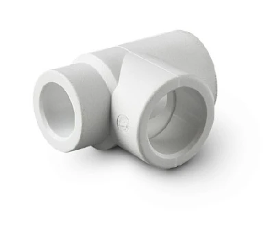 Тройник переходной 25 х 25 х 20 полипропиленовый PPR белый PRO AQUA PA14522P