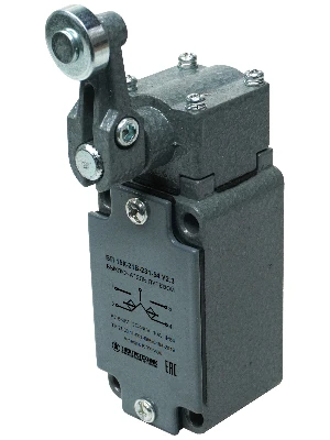 Выключатель путевой ВП 15К-21Б-231-54 У2.3, рычаг с роликом, полумгновенный, IP54