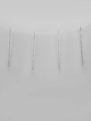 Занавес светодиодный фигурный Падающие звезды соединяемый 2,4х0,5м 8 подвесов 240 светодиодов Разноцветный свет Провод прозрачный ULD-E2405-240/DTK MULTI IP44 METEOR