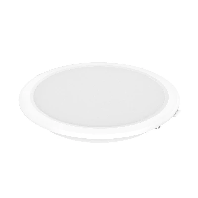 Светильник светодиодный ДВО 24 Вт 4000К 2100 лм 170-260В IP20 D225х26мм монт d190мм Пластик Elementary Gauss