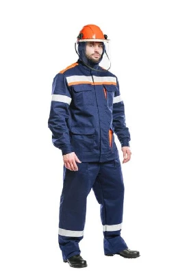 Костюм летний для защиты от термических рисков электрической дуги СП02-ЛIV, 47.8 кал/см2 (куртка+брюки), р. 104-108/182-188