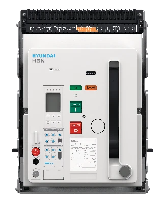 Воздушный выключатель серии HGN, арт. HGN10A3BM0C0S054JBAEL (1000А, 3P, 85кА, выкатной c горизонтальным расположением шин, реле GPR-LP)