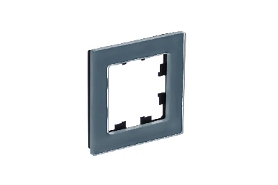 ATLASDESIGN NATURE 1-постовая РАМКА, НАТУРАЛЬНОЕ СТЕКЛО, ГРИФЕЛЬ Systeme Electric ATN360701