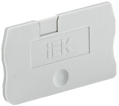 Заглушка для КПИ 2в-1,5/2,5 серая IEK YZN11D-ZGL-002-K03