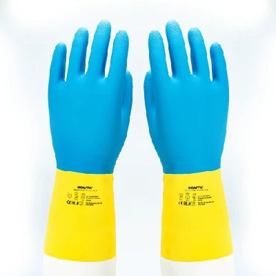 Перчатки Спектр CEM L/N70 (К80, Щ50, латекс/неопрен, толщина 0,70 мм) размер 11 SCAFFA