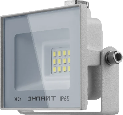 Прожектор светодиодный ДО-10w OFL-10-6K-WH-IP65-LED ОНЛАЙТ 90131 27201