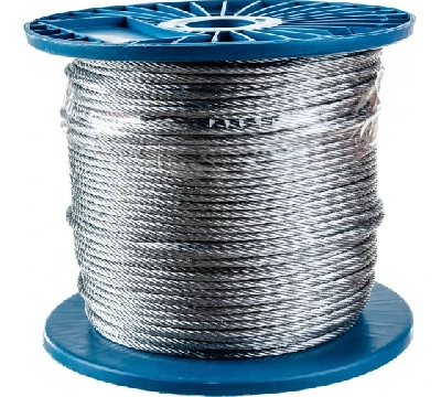 Трос 10,0мм стальной оцинкованный (100м)