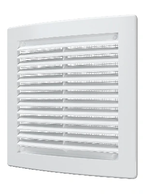 Решетка вентиляционная вытяжная, из ABS пластика 200х200 ERA 2020РЦ 05784