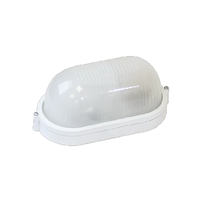 Светильник НПП-04-60-001 овал E27 IP54 белый      Банник Витебское Электротехническое Предприятие СВЕТ НБП 04 В-07848