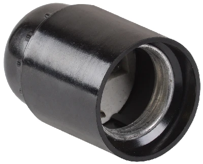 Пкб27-04-К01 Патрон подвесной карболитовый, Е27, черный (50 шт), стикер на изделии, IEK EPK10-04-01-K01