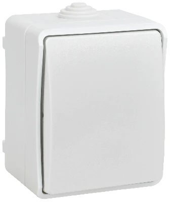 FORS Выключатель кнопочный для открытой установки 10А IP54 ВСк20-1-0-ФБ белый