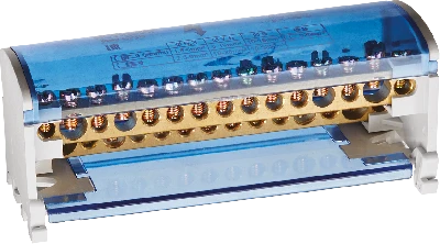 Шина нулевая на DIN-рейку в корпусе 2х15групп Navigator Group 71237 17681