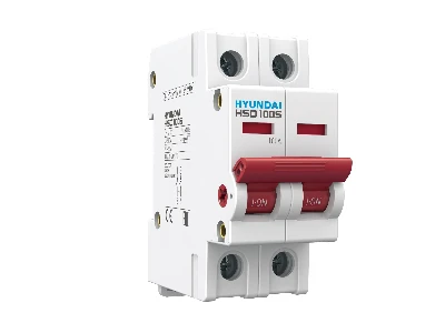 Выключатель нагрузки двухполюсный 63А HSD