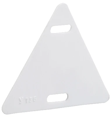 Бирка кабельная У-136 треугольник 55х55х55 мм IEK UZMA-BIK-Y136-T