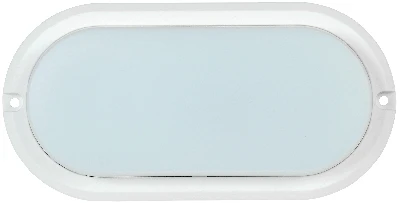 Светильник светодиодный ДПО 4012 12Вт IP54 4000K овал белый пластик IEK LDPO0-4012-12-4000-K01