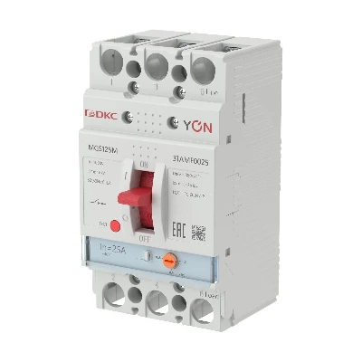 Выключатель автоматический YON MGS125 3P 20-25A 25kA