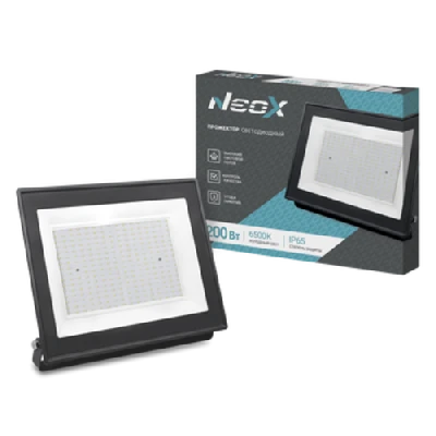Прожектор светодиодный ДДО-8 200Вт 6500К 20000Лм 100лм/Вт IP65 NEOX