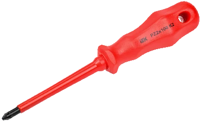 Отвертка диэлектрическая PZ2х100 K2 ARMA2L 3 IEK A2L3-SC30-K2-PZ-20-100